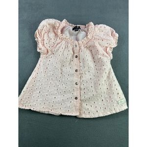7 For All Mankind pink baby flowy shirt size
24 months‎